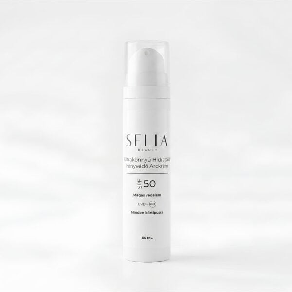 SELIA Ultrakönnyű Hidratáló Fényvédő Arckrém SPF 50
