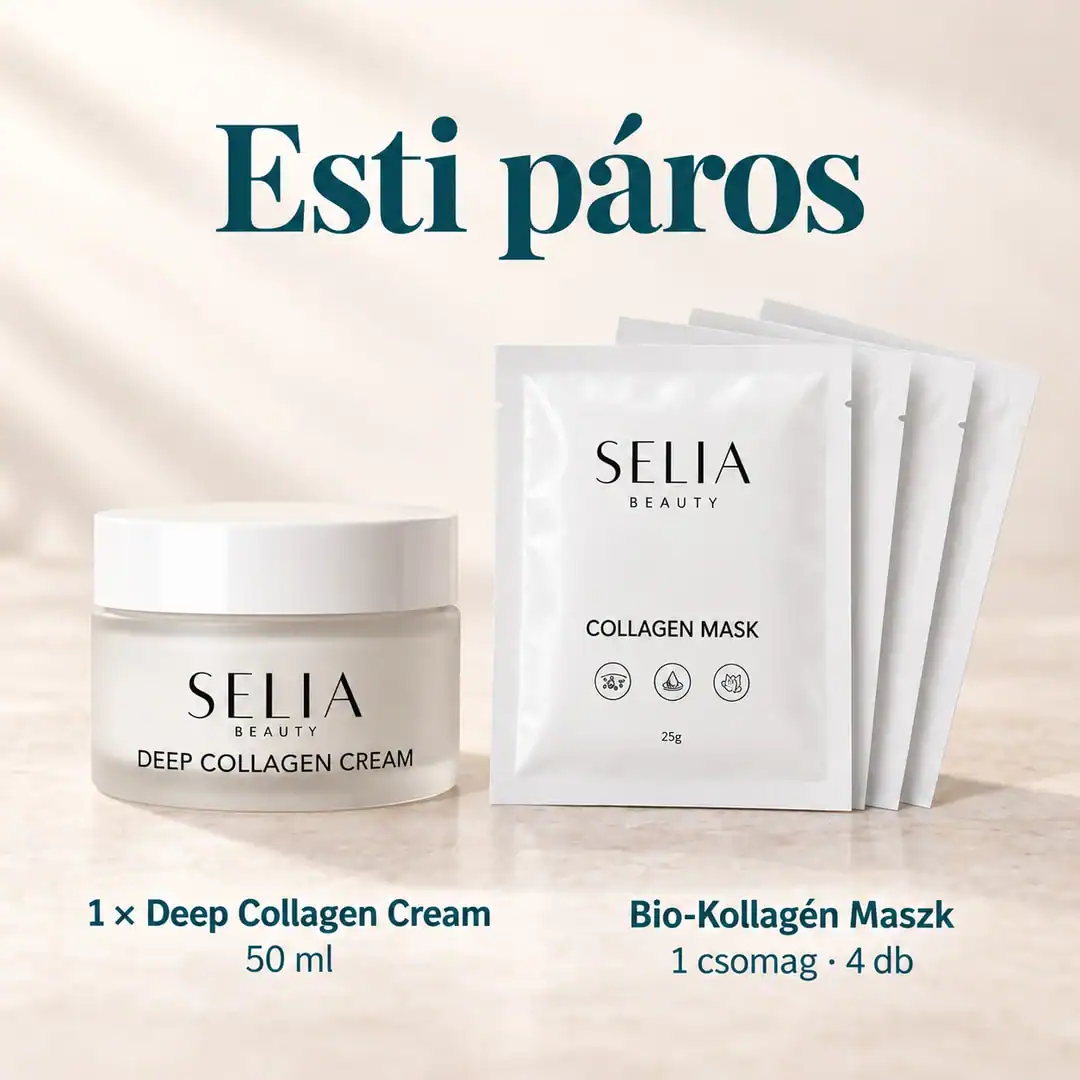 SELIA Esti páros arckrémmel és négy maszkkal